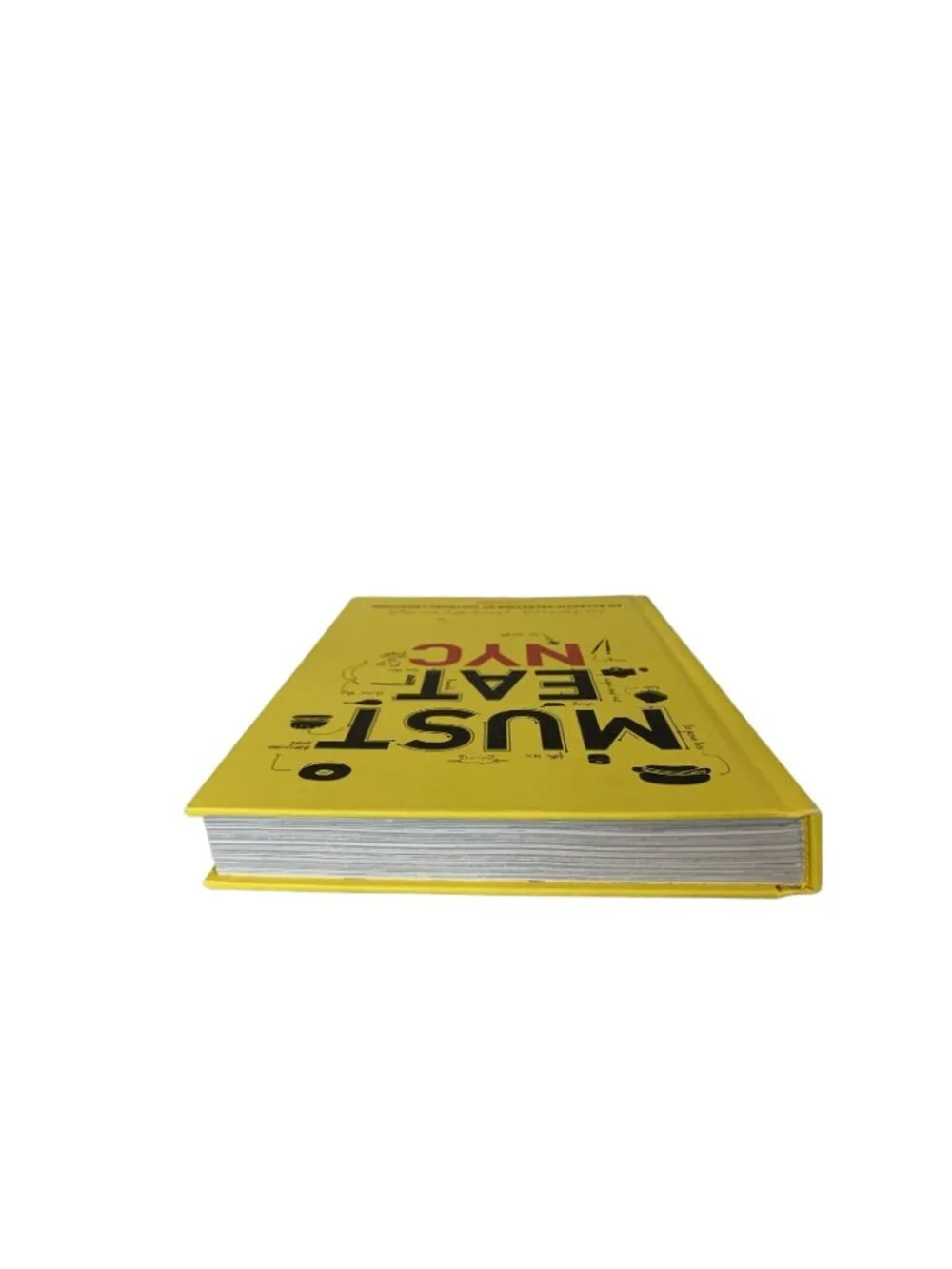 Must Eat NYC Cookbook Luc Hoornaert New York Food Guide Hardcover